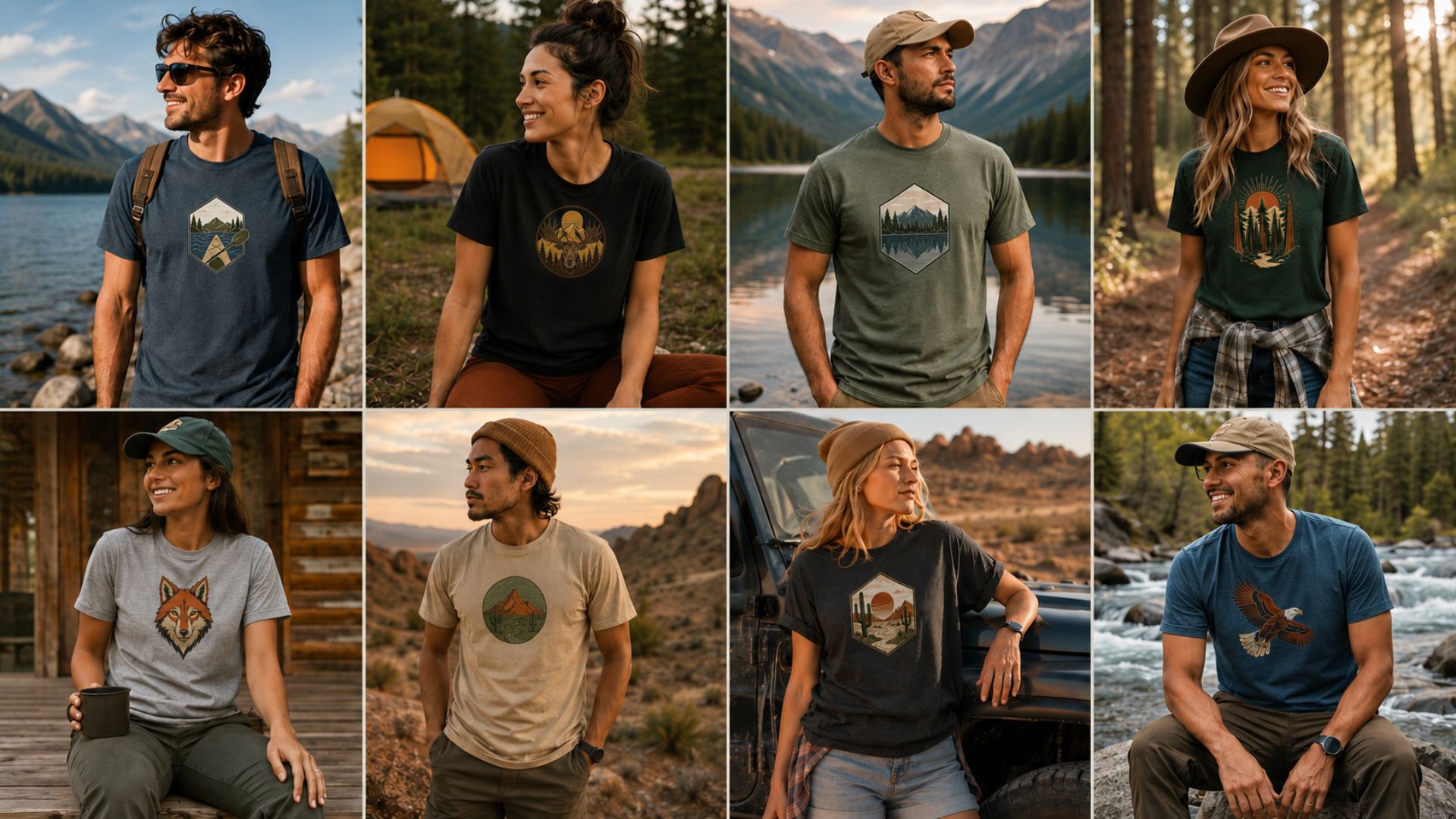 Outdoorzees graphic tees