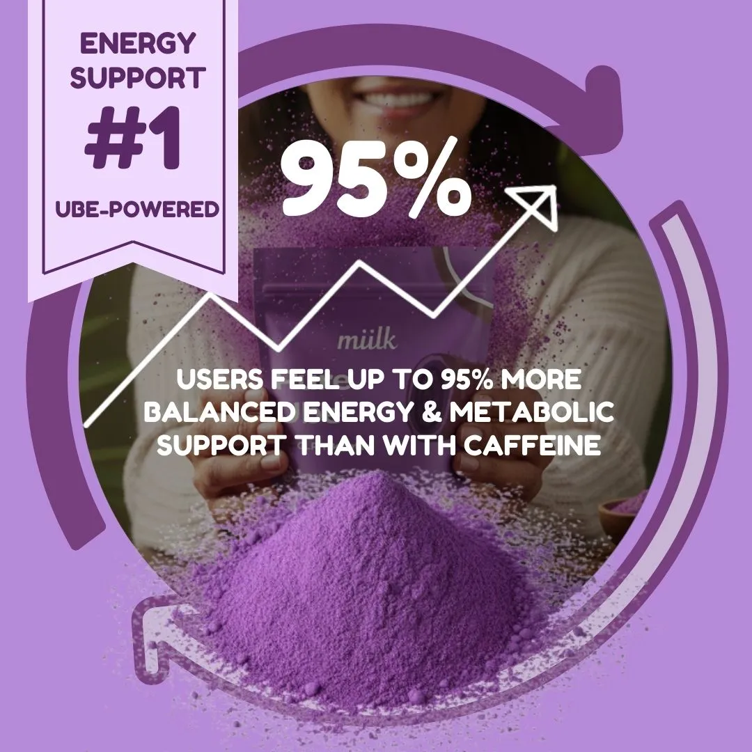 Split image: man jogging outdoors, woman holding a drink and a Maia package indoors.