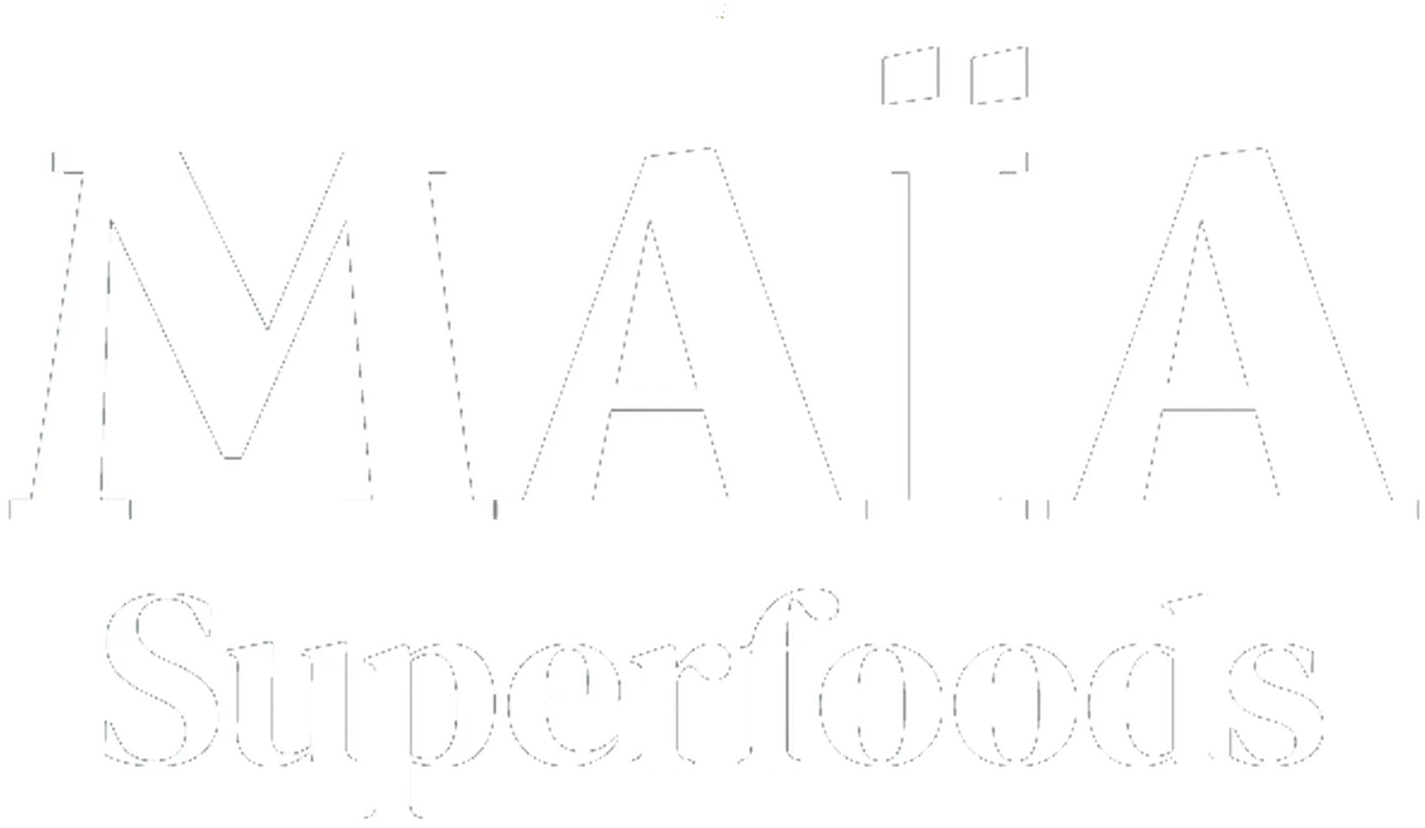 Text logo: 'MAÏA Health and Wellness' in white on black background.