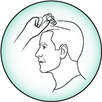 Person pouring liquid into a pan on a stove.