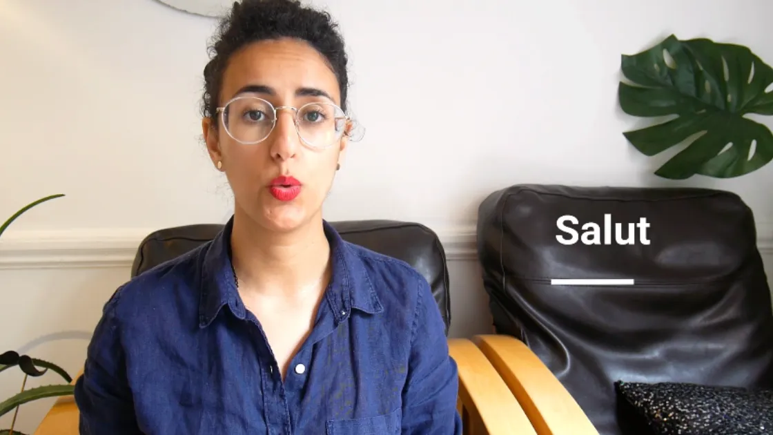 Pronunciation lesson with Diane demonstrating French sounds