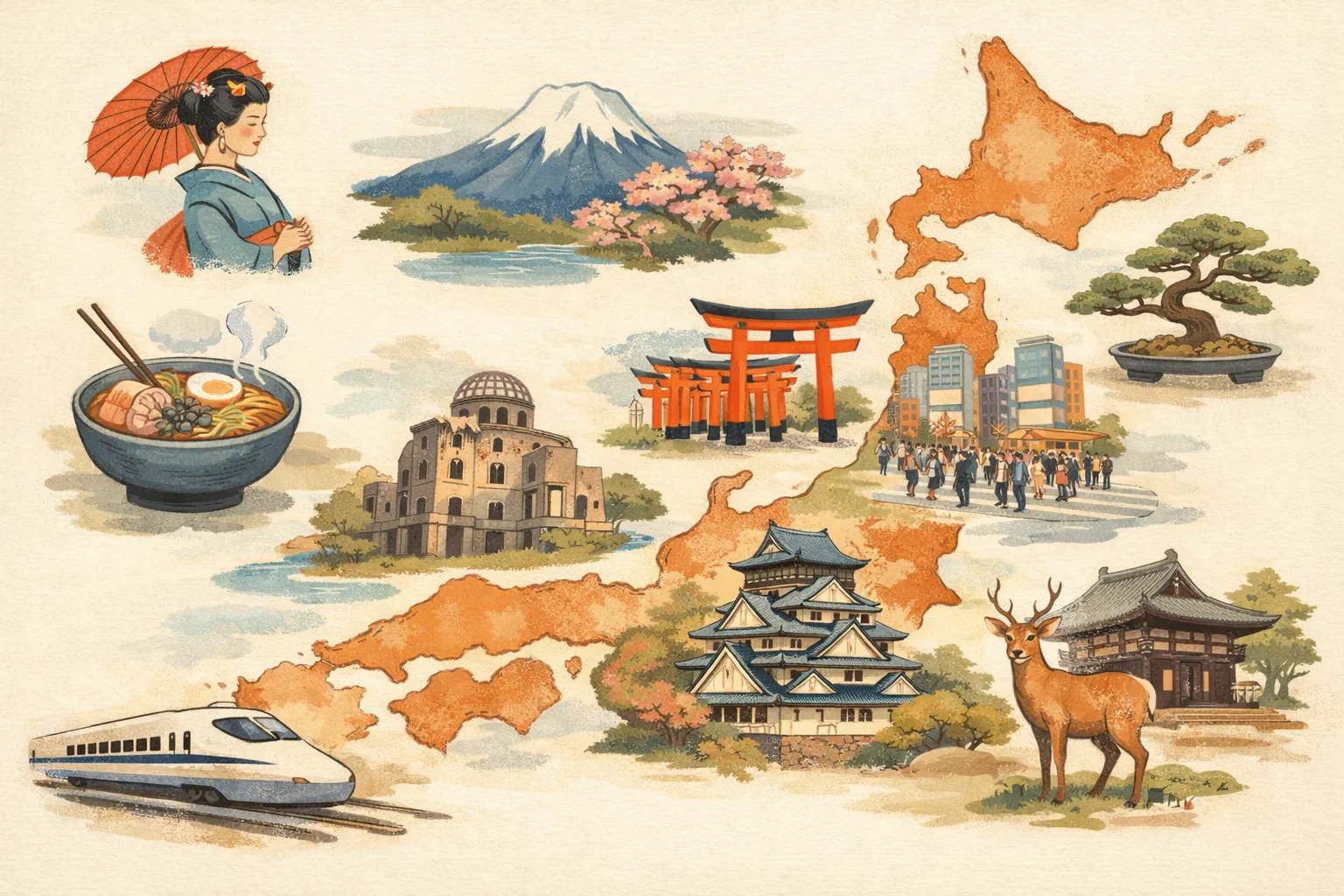 Culture lesson exploring Japanese customs, etiquette, and social life