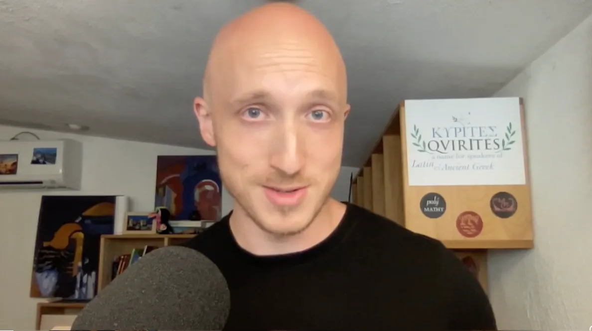 Pronunciation lesson demonstrating Classical Latin sounds