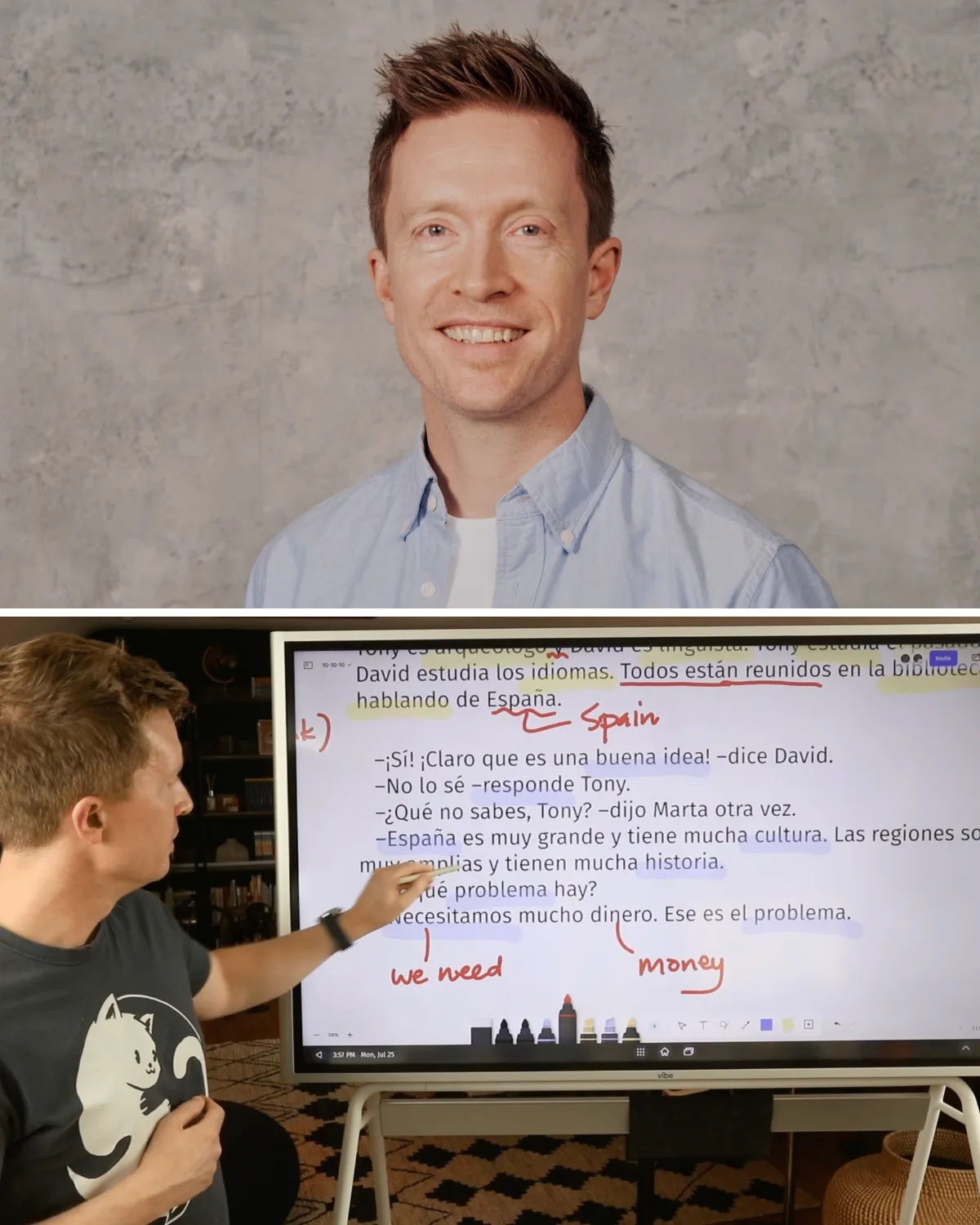 Olly Richards, founder of StoryLearning