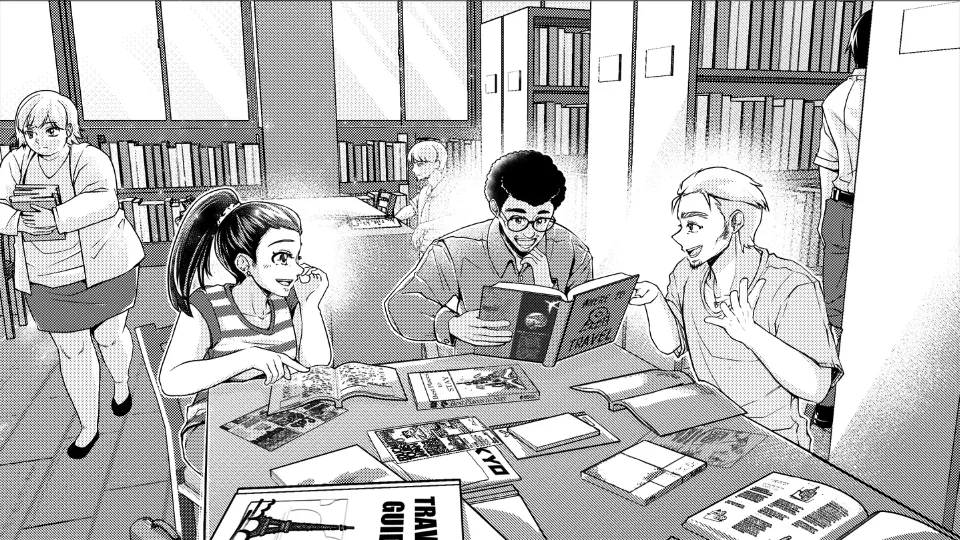 Illustration from Chapter 1 of El Hombre Del Sombrero