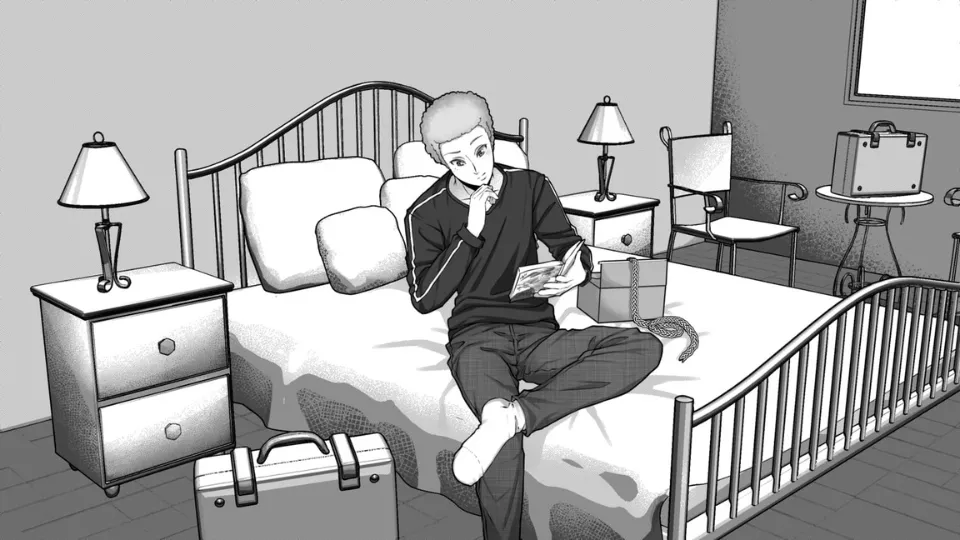 Illustration from Chapter 5 of 侍の宝 (Samurai no Takara)