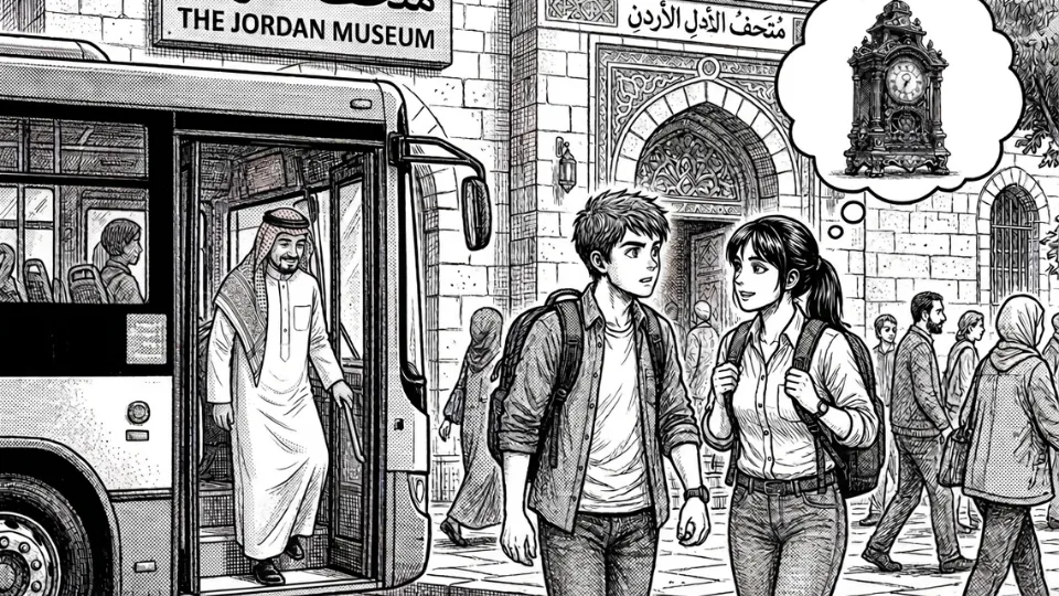 Illustration from Chapter 10 of الرحلة