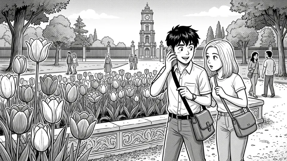 Illustration from Chapter 10 of Gizemli Saat