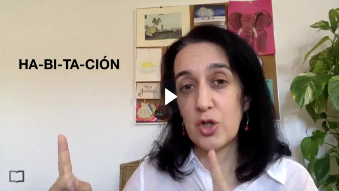 Speaking lesson with María turning the story into real conversation