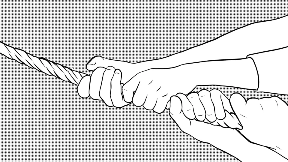Illustration from Chapter 10 of Atrapados en el Plaza del Mar