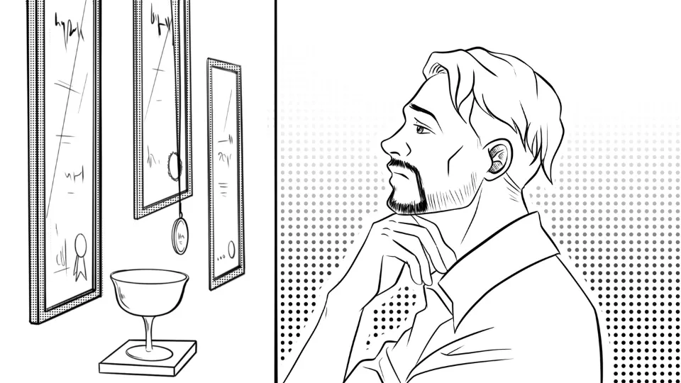 Illustration from Chapter 1 of Les coulisses du pouvoir