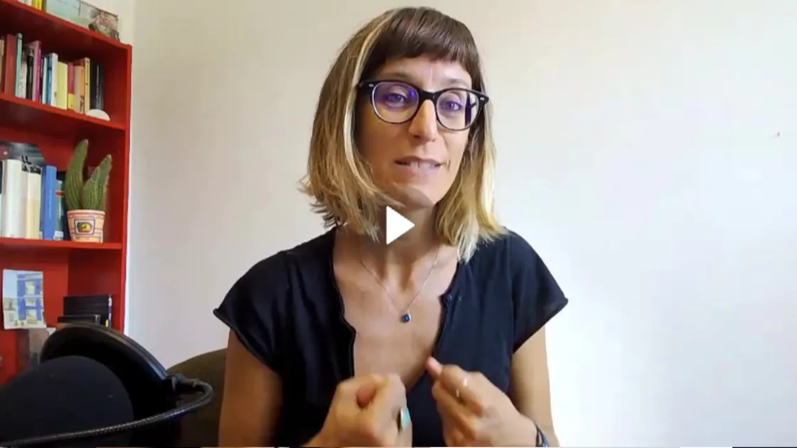 A video lesson with Valentina, your Italian teacher