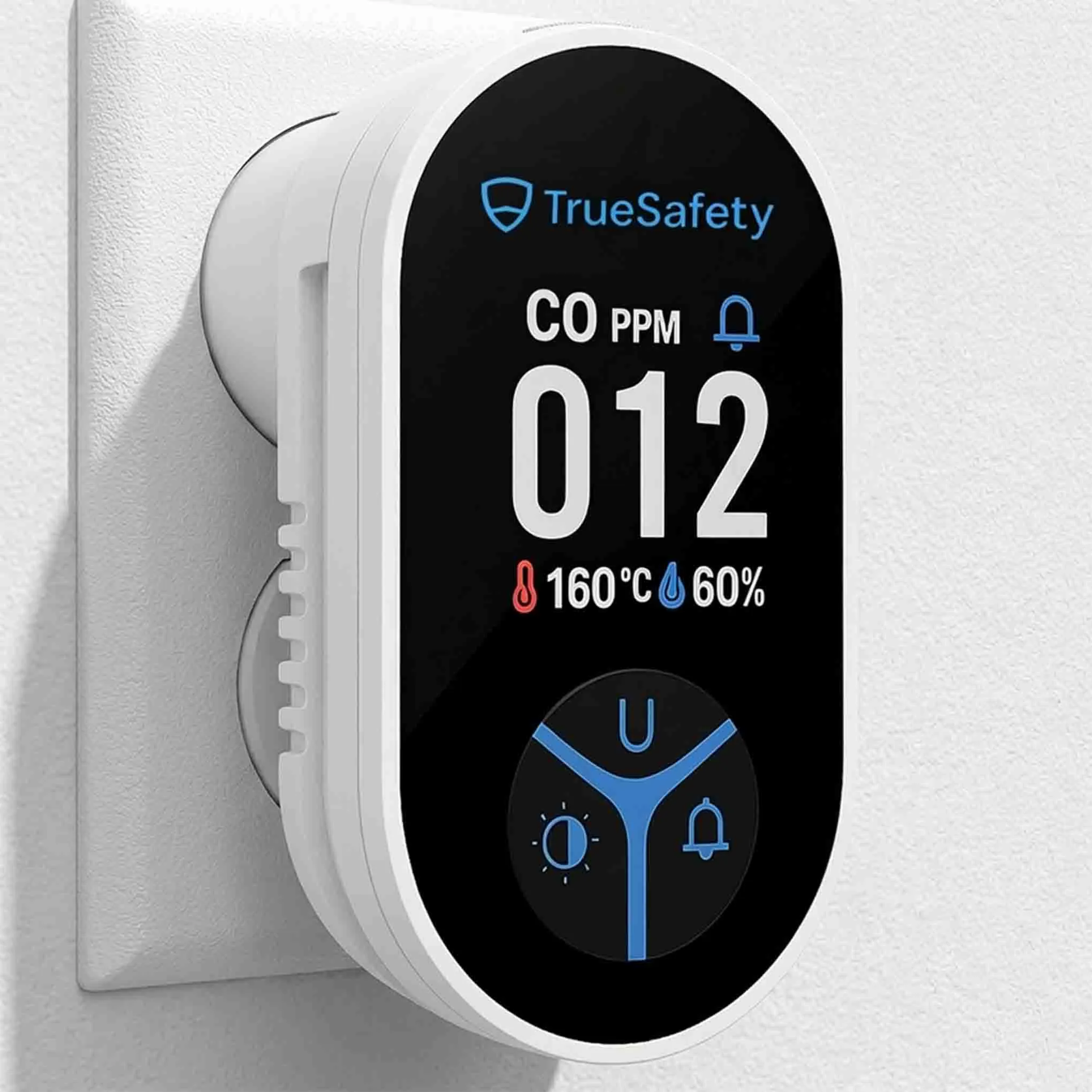 TrueDetect display showing 012 PPM